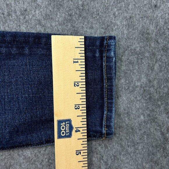 Rag & Bone Mid Rise Skinny Jeans Women's Size 27 Woodford Dark Wash Denim - Picture 11 of 12